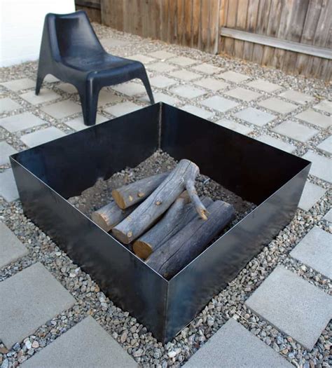 steel fire pit box|fire pots for outdoor use.